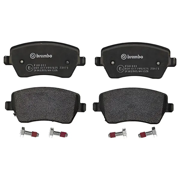 Тормозные колодки Brembo P 68 033 передние/ дисковые photo 1 Тормозные колодки Brembo P 68 033 передние/ дисковые photo 1