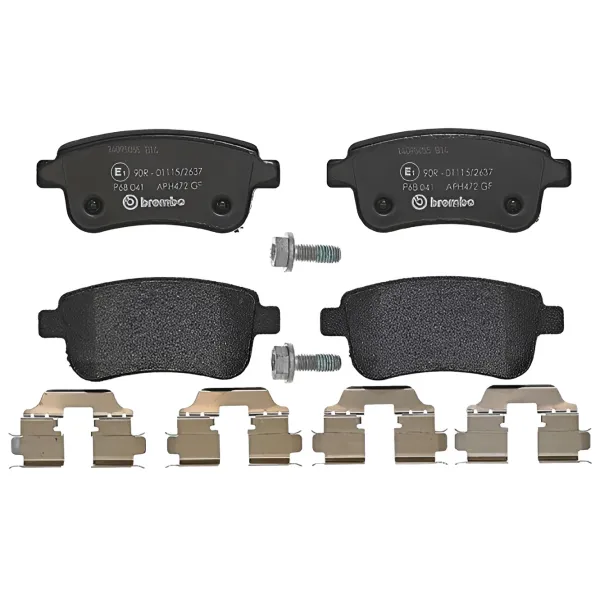 Plăcuțe de frână Brembo P 68 041 spate/ disk photo 1 Plăcuțe de frână Brembo P 68 041 spate/ disk photo 1