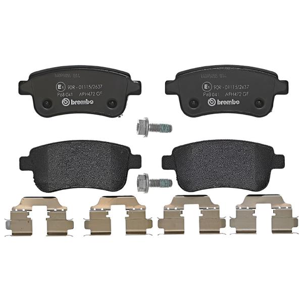 Plăcuțe de frână Brembo P 68 041 spate/ disk photo 1 Plăcuțe de frână Brembo P 68 041 spate/ disk photo 1