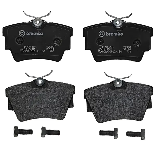 Plăcuțe de frână Brembo P 59 041 spate/ disk photo 1