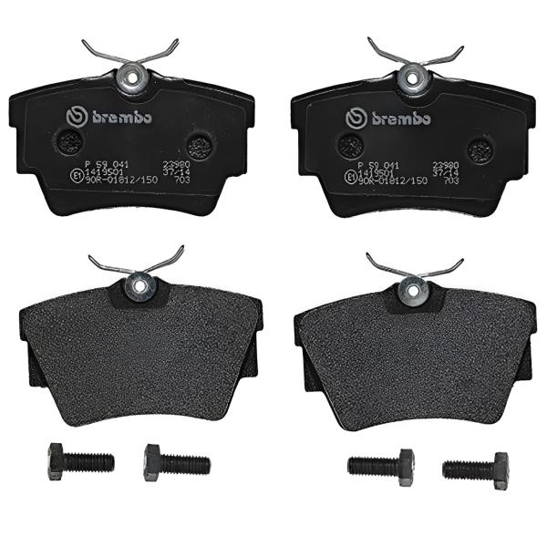 Plăcuțe de frână Brembo P 59 041 spate/ disk photo 1