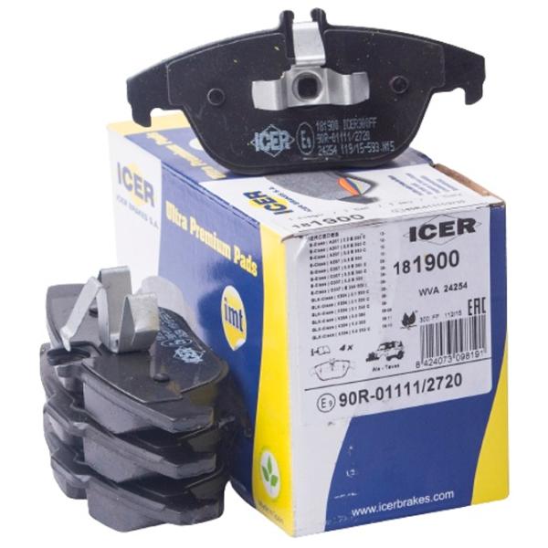 Plăcuțe de frână Icer 181900 spate/ disk photo 1