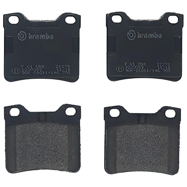 Тормозные колодки Brembo P 61 058 задние/ дисковые photo 1 Тормозные колодки Brembo P 61 058 задние/ дисковые photo 1