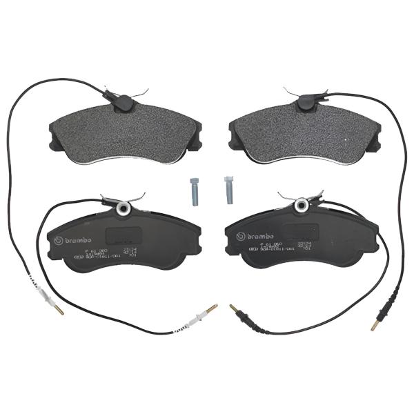 Тормозные колодки Brembo P 61 060 передние/ дисковые photo 1