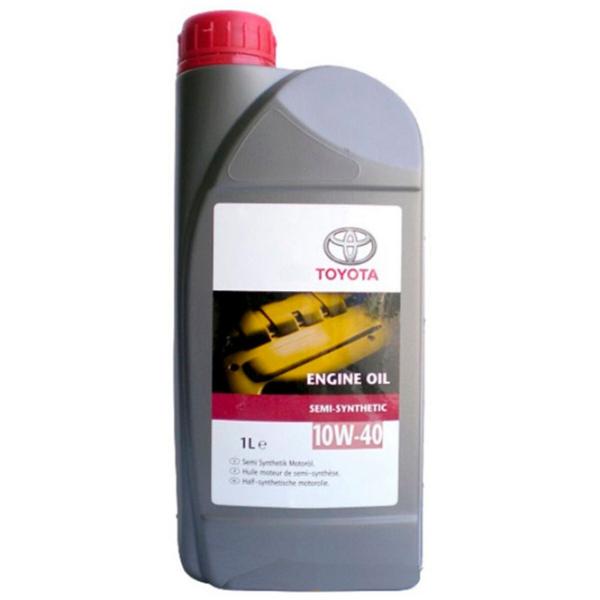 Моторное масло Toyota SAE 10W40 10W-40 1 л полусинтетическое photo 1