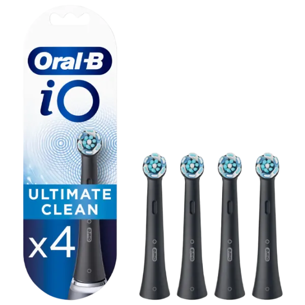 Rezervă pentru periuțe de dinți Braun iO Ultimate Clean Pentru maturi/ Black photo 1