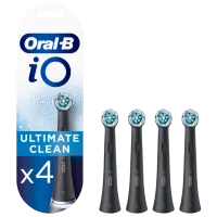 Rezervă pentru periuțe de dinți Braun iO Ultimate Clean Pentru maturi/ Black