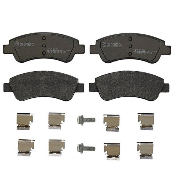 Тормозные колодки Brembo P 61 066 передние/ дисковые photo 1