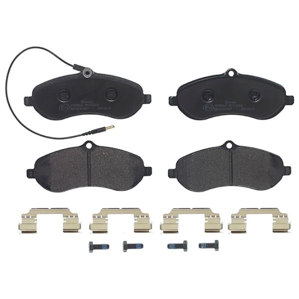 Тормозные колодки Brembo P 61 096 передние/ дисковые photo 1 Тормозные колодки Brembo P 61 096 передние/ дисковые photo 1