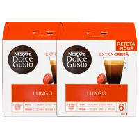 Кофе Nescafe Dolce Gusto Caffe Lungo (2 x pack) Капсулы/ Extra Crema/ 16 капсул