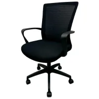 Офисное кресло ART Smart-208 Акриловая сетка/ Черный