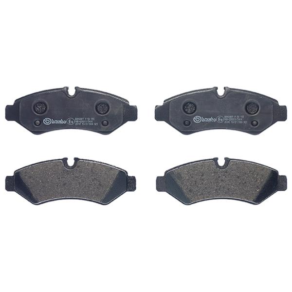 Тормозные колодки Brembo P 50 155 задние/ дисковые photo 1