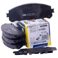 Plăcuțe de frână Icer 181982 față/ disk