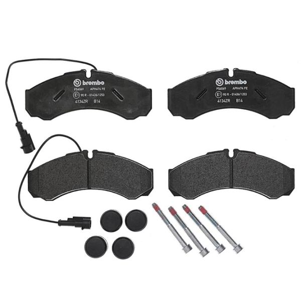 Тормозные колодки Brembo P 56 069 задние/ дисковые photo 1