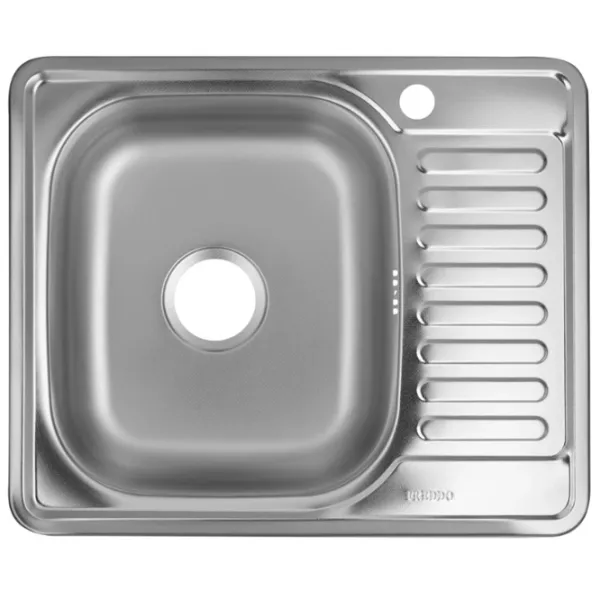 Кухонная мойка Freddo SN9029S 60 x 50 / Нержавеющая сталь / Серебряный photo 1