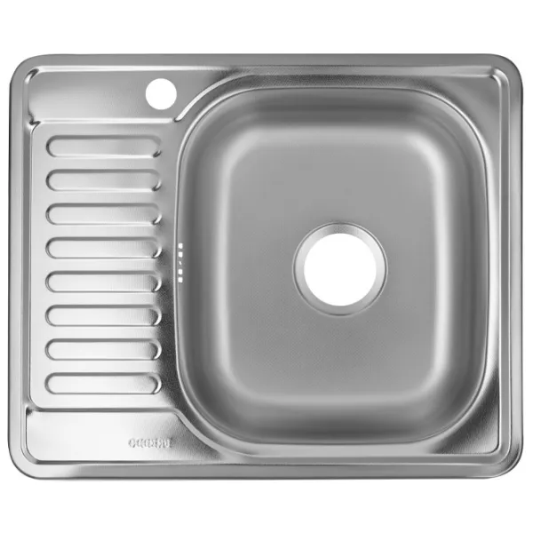 Кухонная мойка Freddo SN9029D 60 x 50 / Нержавеющая сталь / Серебряный photo 1
