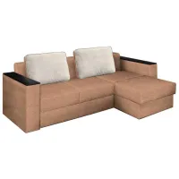 Canapea de colț Modern Soft Alaska 10 (5682425) Stofă/ Brown