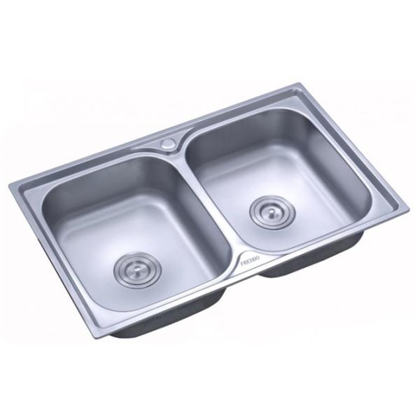 Кухонная мойка Freddo SN9027 115 x 50 / Нержавеющая сталь / Серебряный photo 1