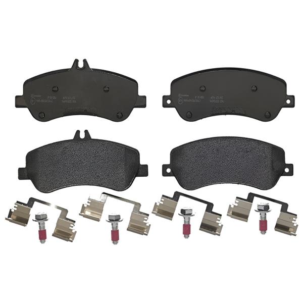 Тормозные колодки Brembo P 50 086 передние/ дисковые photo 1