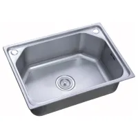 Кухонная мойка Freddo SN9026 60 x 50 / Нержавеющая сталь / Серебряный