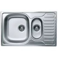 Кухонная мойка Freddo SN9023S 78 x 49 / Нержавеющая сталь / Серебряный