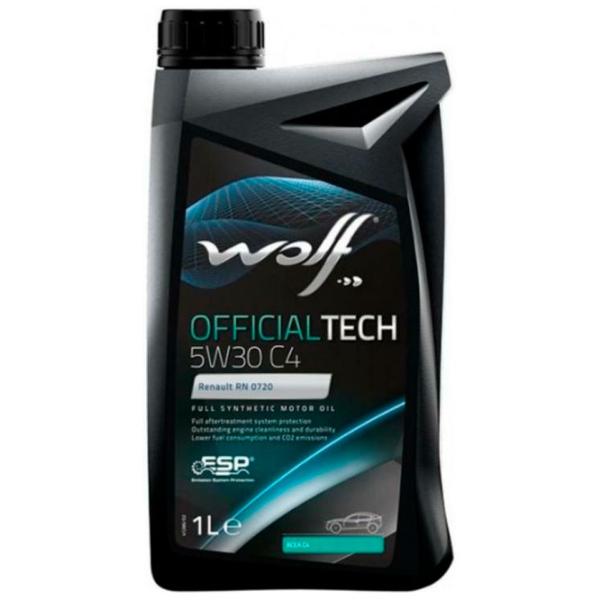 Ulei de motor Wolf 5W30 OFFICIALTECH C4 5W-30 1 l sintetic photo 1