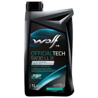Моторное масло Wolf 5W30 OFFICIALTECH LL III 5W-30 1 л синтетическое