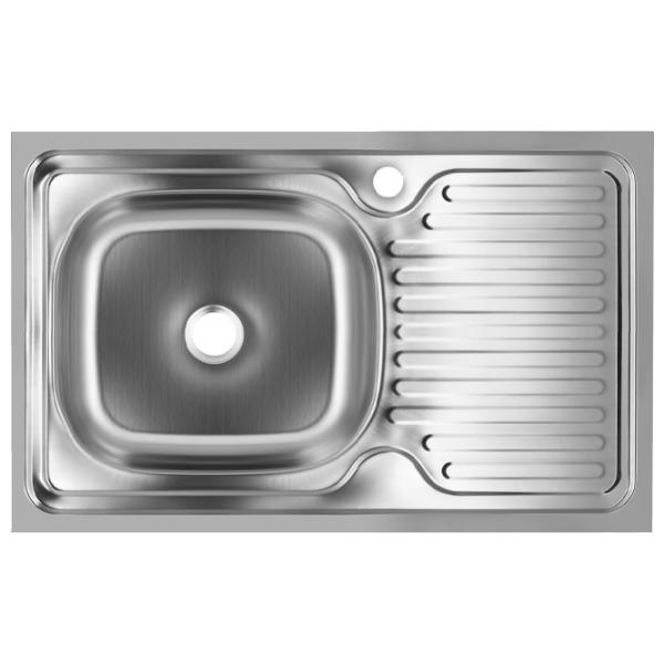 Кухонная мойка Freddo SN7002S 75 x 43.5 / Нержавеющая сталь / Серебряный photo 1