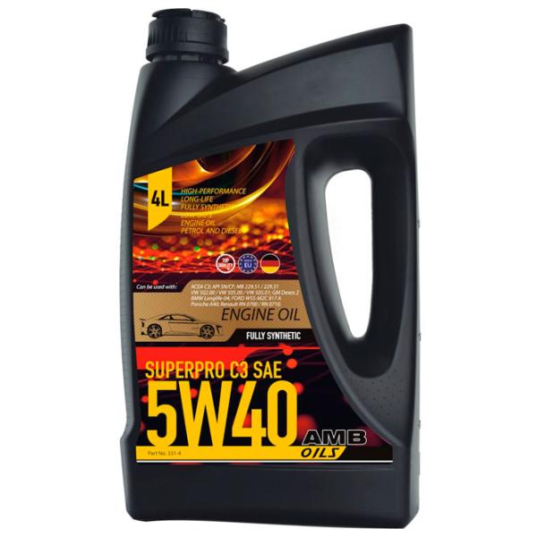 Ulei de motor AMB 5W40 SuperPro C3 5W-30 4 l sintetic photo 1