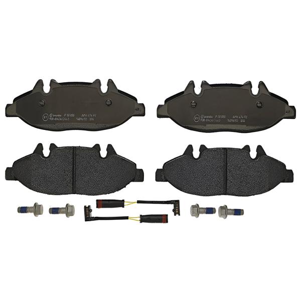 Тормозные колодки Brembo P 50 050 передние/ дисковые photo 1