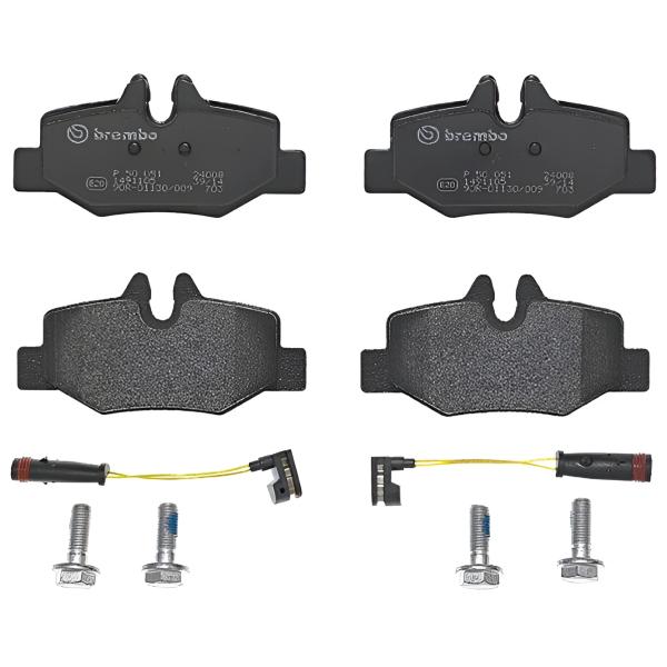 Тормозные колодки Brembo P 50 051 задние/ дисковые photo 1 Тормозные колодки Brembo P 50 051 задние/ дисковые photo 1