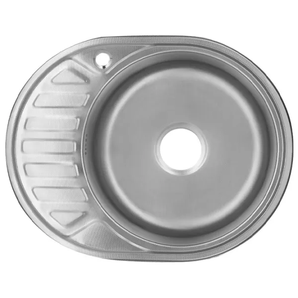 Кухонная мойка Freddo SN9006D 59 x 45 / Нержавеющая сталь / Серебряный photo 1