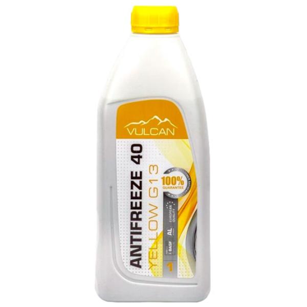 Антифриз Vulcan AntiFreeze 40 Yellow G13 1 л Желтый photo 1