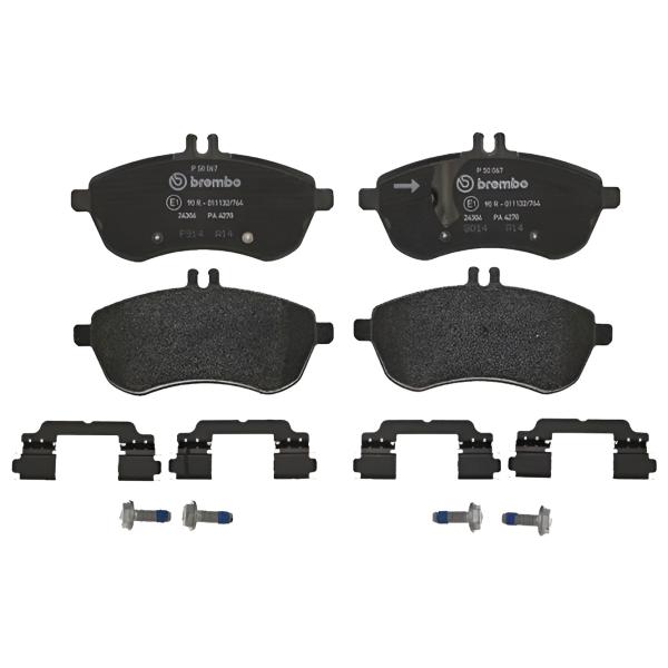 Тормозные колодки Brembo P 50 067 передние/ дисковые photo 1 Тормозные колодки Brembo P 50 067 передние/ дисковые photo 1