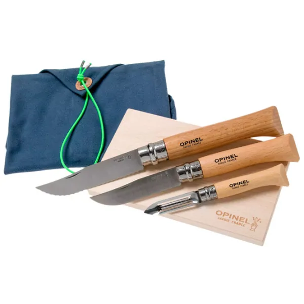 Набор ножей Opinel Outdoor Cooking Set 002177 для повседневного использования/ Sandvik 12C27 photo 1