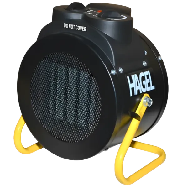 Тепловая пушка Электрическая Hagel PTC-2000R 2000 Вт/ 30 м²/ 155 м³/ ч photo 1