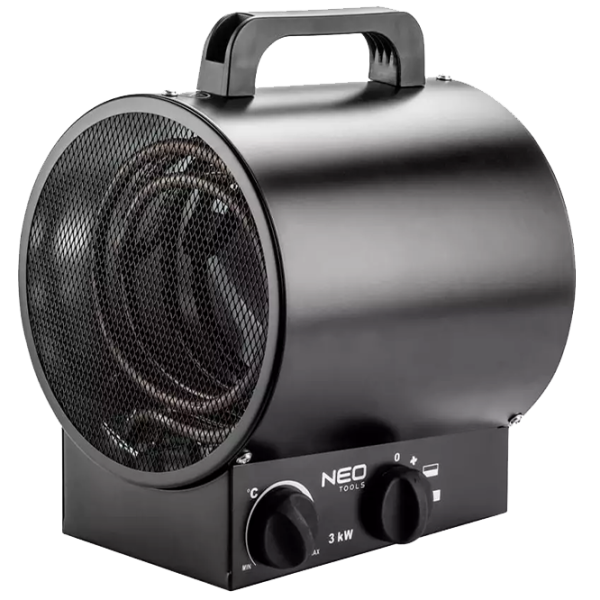 Aerotermă Electrică NEO Tools 90-066 3000 W/ 30 m²/ 291 m³/ h photo 1