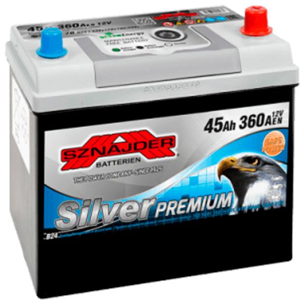 Acumulator auto Snaider Silver Japan Cars 45Ah 360A photo 1 Acumulator auto Snaider Silver Japan Cars 45Ah 360A photo 1