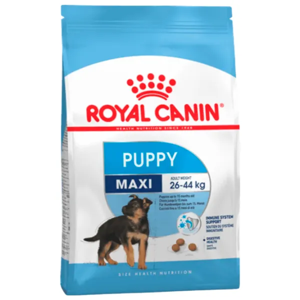 Hrană pentru câini uscată Royal Canin Maxi Puppy 27777 16 kg/ Găină photo 1