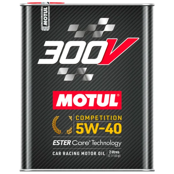 Моторное масло Motul 5W40 300V COMP 5W-40 2 л синтетическое photo 1 Моторное масло Motul 5W40 300V COMP 5W-40 2 л синтетическое photo 1