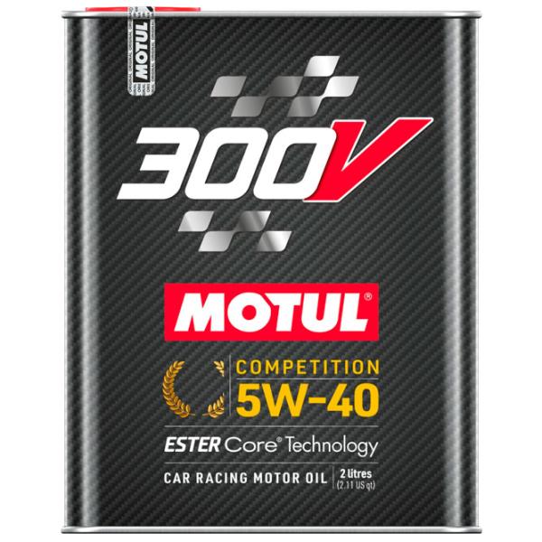 Моторное масло Motul 5W40 300V COMP 5W-40 2 л синтетическое photo 1 Моторное масло Motul 5W40 300V COMP 5W-40 2 л синтетическое photo 1