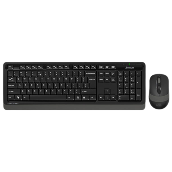 Клавиатура и Мышь A4Tech FG1010S Беспроводные/ Серый photo 1