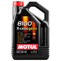 Моторное масло Motul 5W40 8100 X-CESS GEN2 5W-40 5 л синтетическое