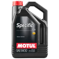 Моторное масло Motul 5W30 SPECIFIC 0720 5W-30 5 л синтетическое