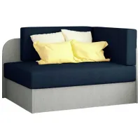 Угловой диван Eltap Rosa Alova 79/ Alova 10 (5537076) Ткань/ Темно-синий