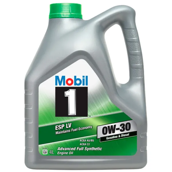 Моторное масло Mobil 0W30 ESP LV 0W-30 4 л синтетическое photo 1 Моторное масло Mobil 0W30 ESP LV 0W-30 4 л синтетическое photo 1
