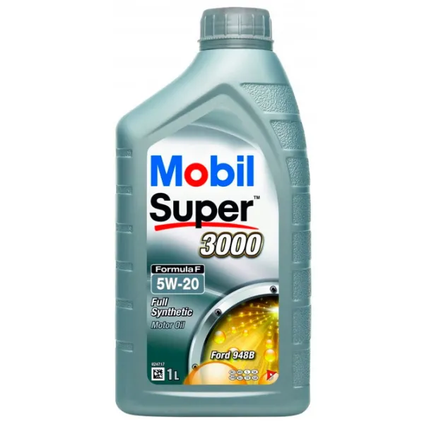 Моторное масло Mobil 5W20 SUPER 3000 Formula F 5W-20 1 л синтетическое photo 1 Моторное масло Mobil 5W20 SUPER 3000 Formula F 5W-20 1 л синтетическое photo 1