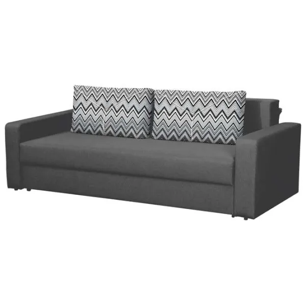 Canapea Modern Flint 2 Asti 19/ Classic 04 (5657409) Microfibră/ Dark Gray photo 1