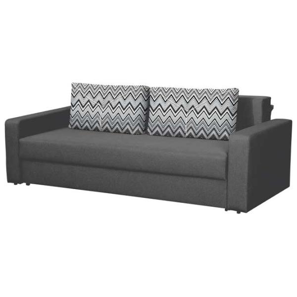 Canapea Modern Flint 2 Asti 19/ Classic 04 (5657409) Microfibră/ Dark Gray photo 1