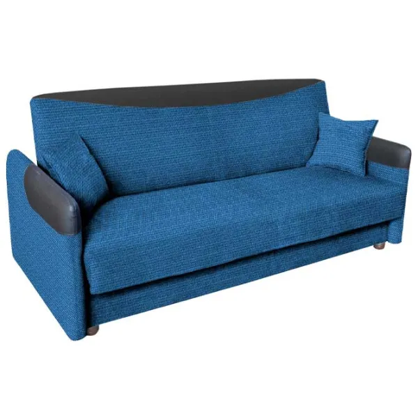 Canapea Modern Parma Bahama 48/ Flay 2230 (5552459) Pânză de iută/ Blue photo 1
